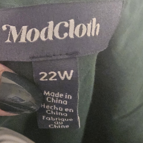 Modcloth retro inspired tartan dress - Picture 4 of 5